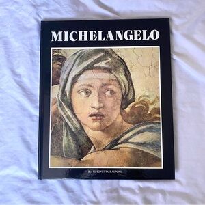 Michelangelo by Simonetta Rasponi Hardcover Art Book